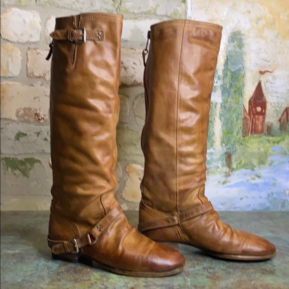 Roady leather tall boot - Picture 3 of 6